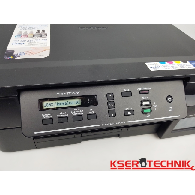 Brother InkBenefit Plus DCP-T520W Urządzenie wielofunkcyjne Drukarka Ksero Skaner